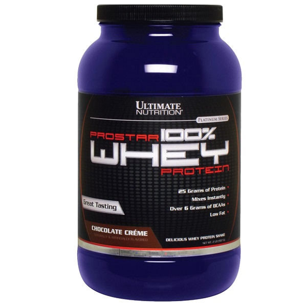 Prostar Whey, 900г малина Ult